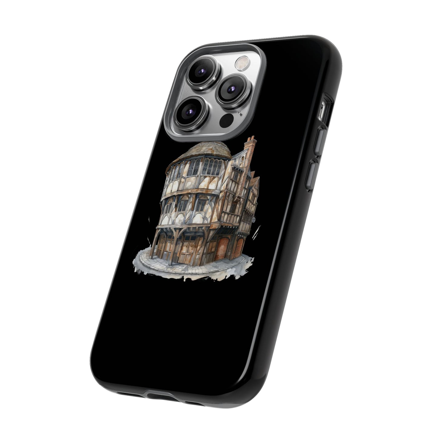 Stylish Phone Case featuring Unique Building Design, Art Lover Gift, Durable Phone Cover, Trendy Gadget Accessory, Unique Gift for Her