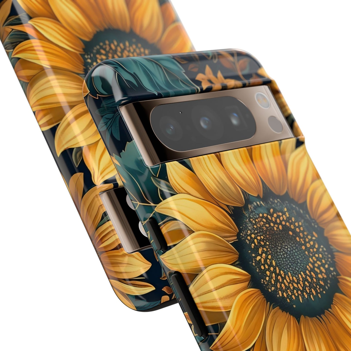 Sunflower Phone Case - Bright Floral Design, Stylish Tough Cover for Sunflower Lovers, Gift for Plant Enthusiasts, Mom Gift, Nature Lovers