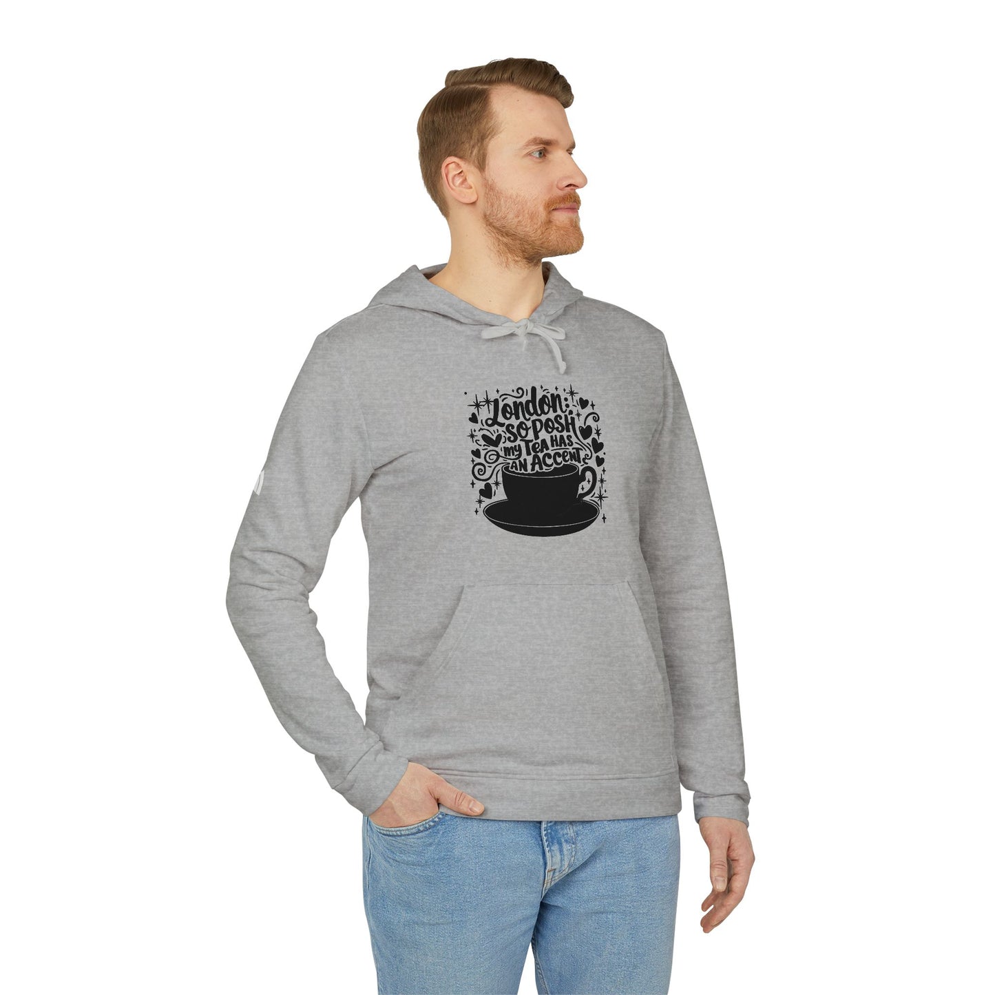 adidas Unisex Fleece Hoodie - London's Nostalgic Tea