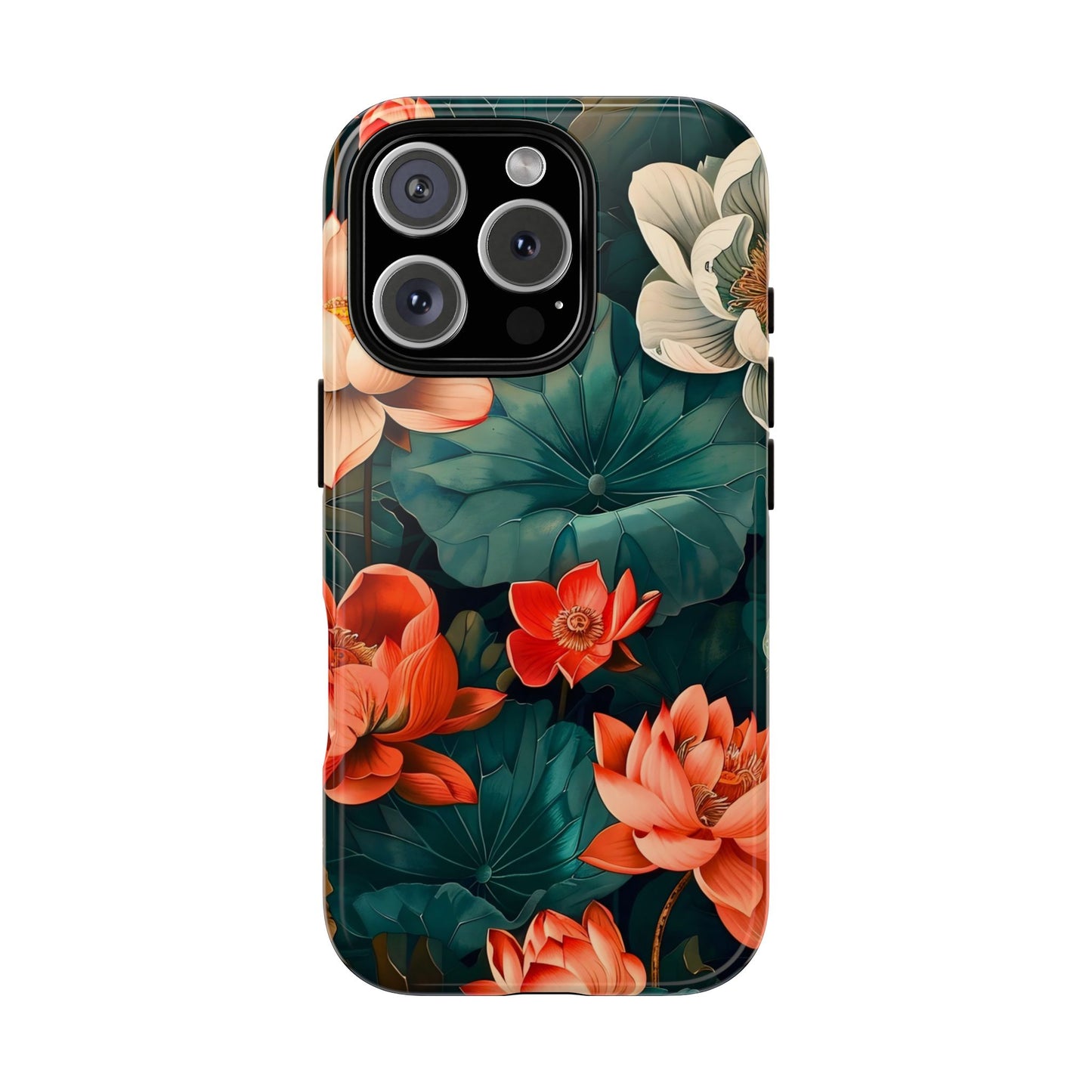 Flower Phone Case, Floral Phone Cover, Tough Case for Floral Lovers, Gift for Her, Stylish Tech Accessories