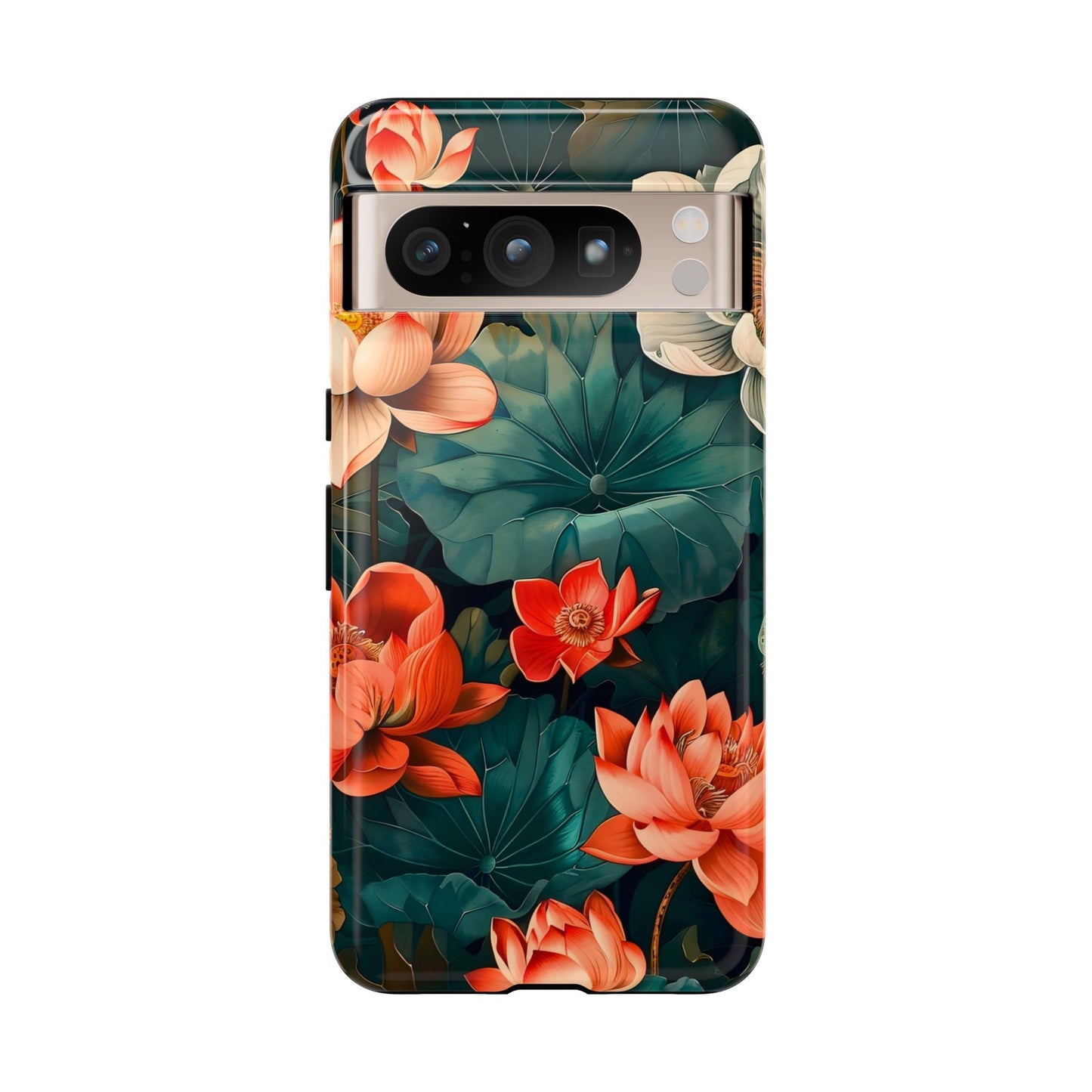 Flower Phone Case, Floral Phone Cover, Tough Case for Floral Lovers, Gift for Her, Stylish Tech Accessories