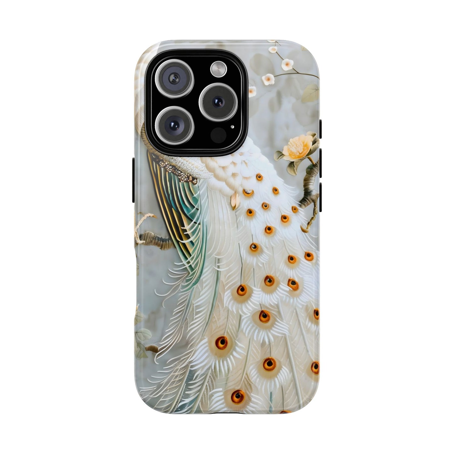 White peacock Tough Cases