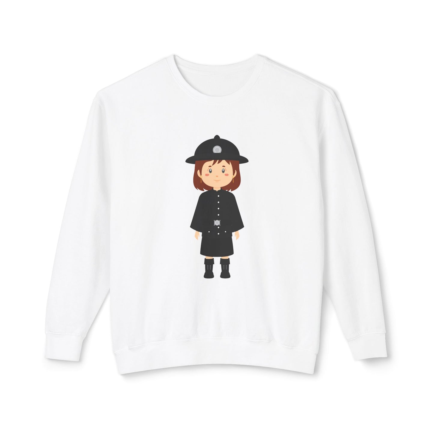 Unisex Lightweight Crewneck Sweatshirt - British Soldier Military Elegance and Honorable