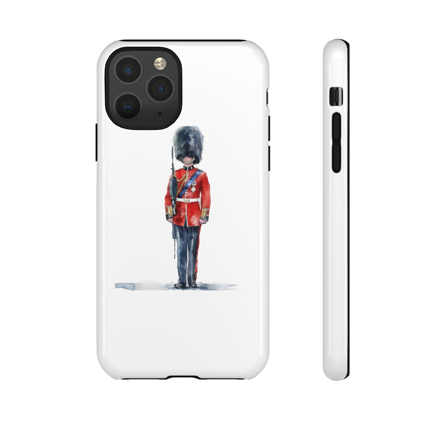 British Royal Guard Phone Case - Tough Cases, Unique Phone Cover, Gift for Her, Cute Accessory, British Soldier Design