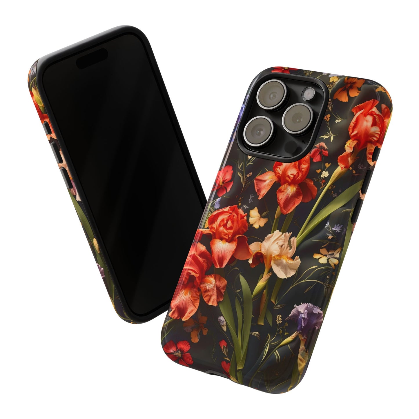 Floral Tough Case for Phone, Durable Protective Phone Cover, Gift for Flower Lovers, Phone Accessories, Spring Vibes