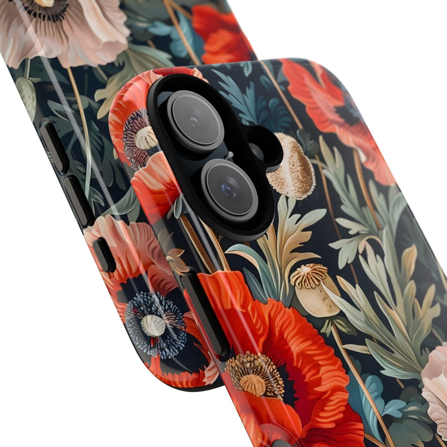 Floral Phone Case - Tough Cases, Flower Design, Chic Tech Accessories, Stylish Gifts, Unique Phone Protectors
