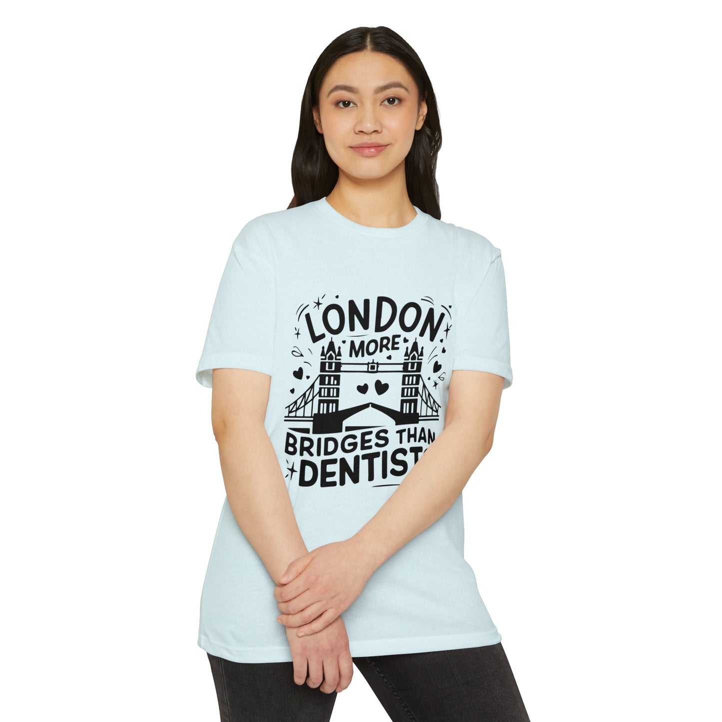 Unisex CVC Jersey T-shirt - London is having more Bridges
