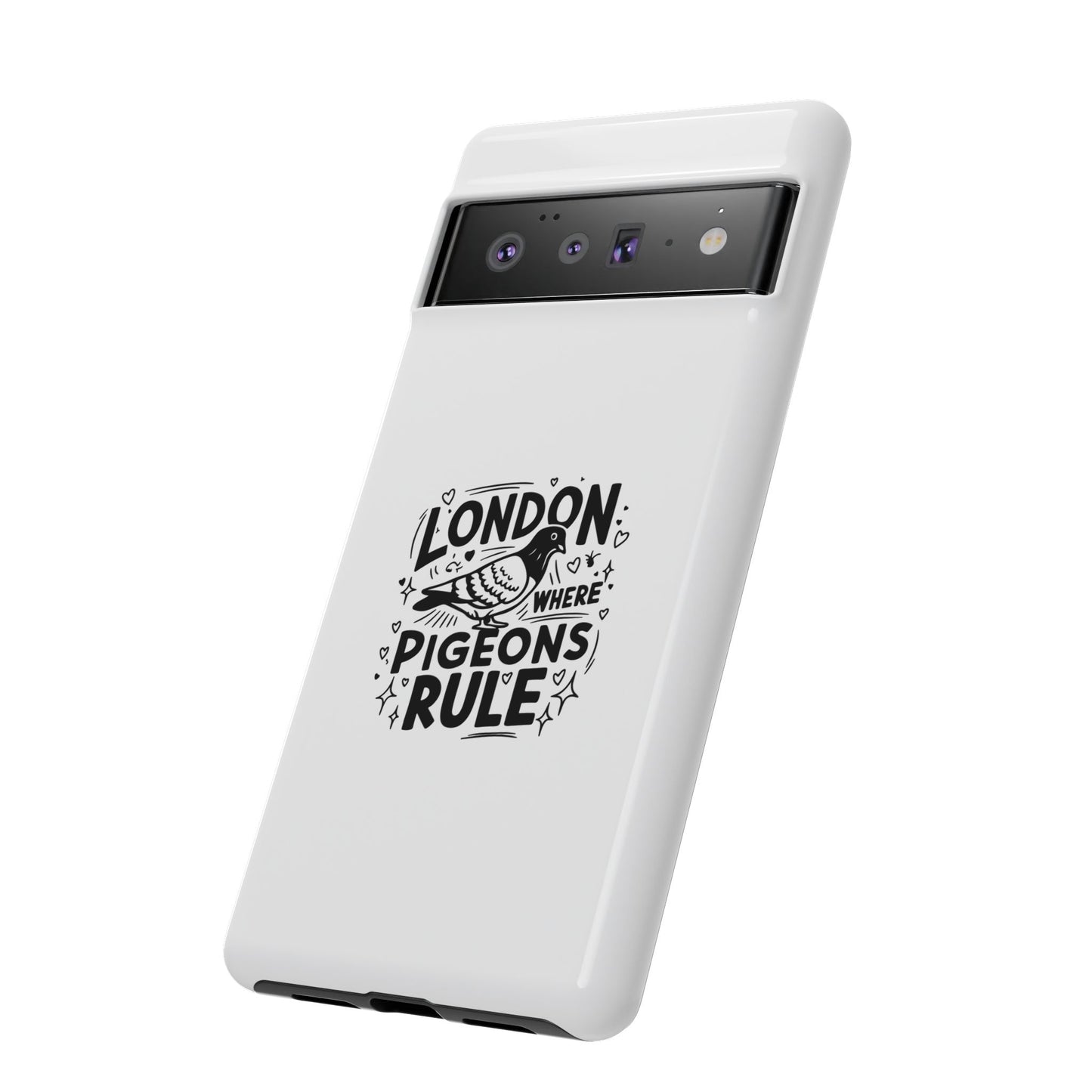 London Pigeons Rule Phone Case – Tough and Stylish Protection for Urban Aficionados