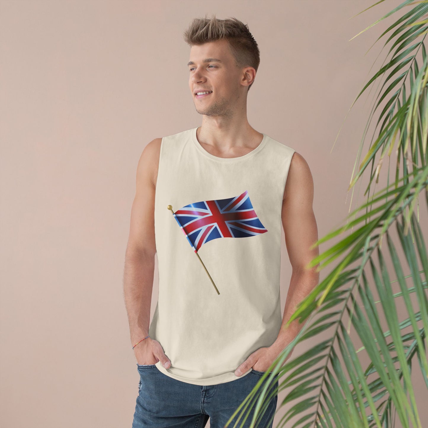 Unisex Barnard Tank -Classic UK Flag Design - Union Jack Symbol