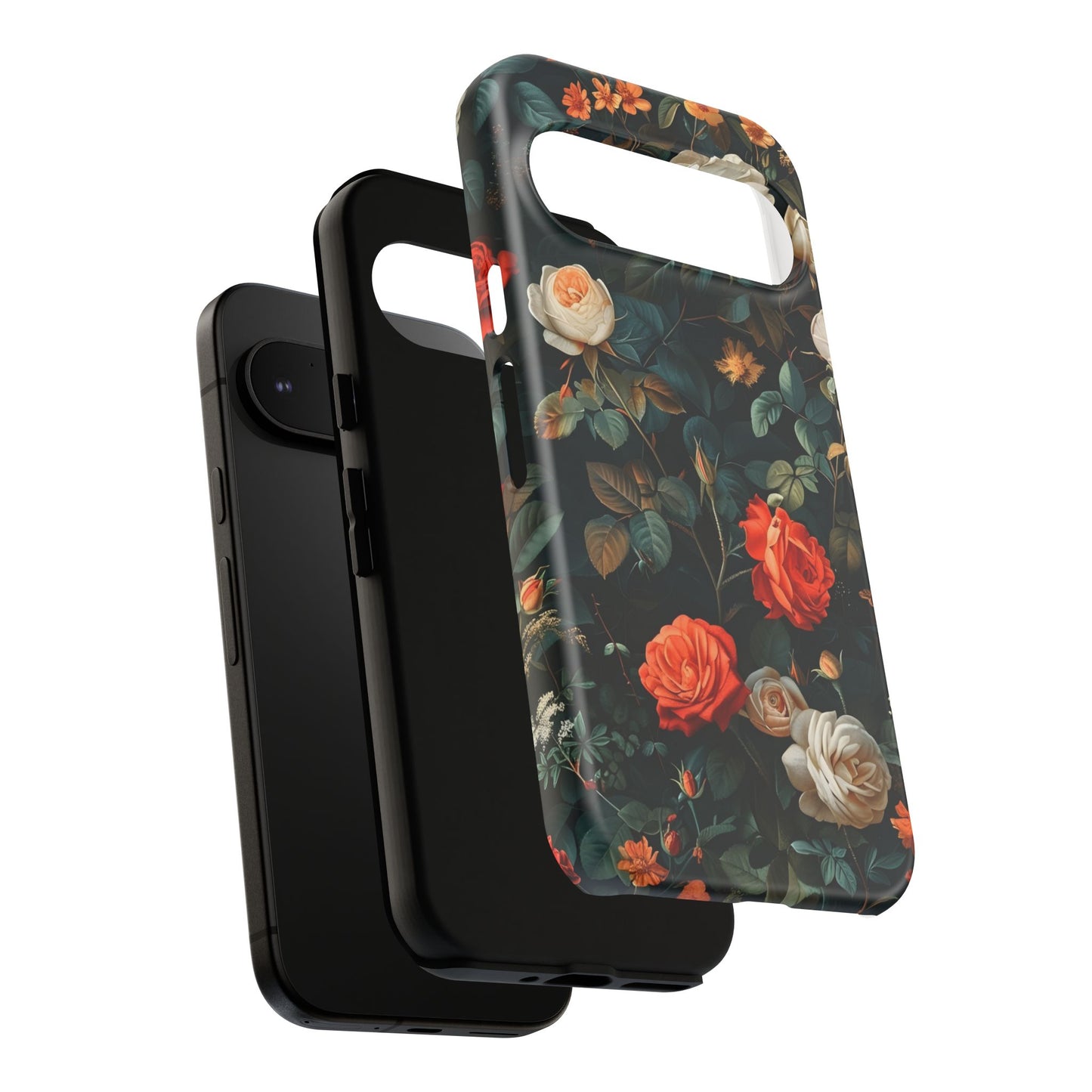 Floral Phone Case | Tough Cases with Elegant Design | Gift for Her, Mother's Day, Birthdays, Personalized, Trendy Tech Accessories