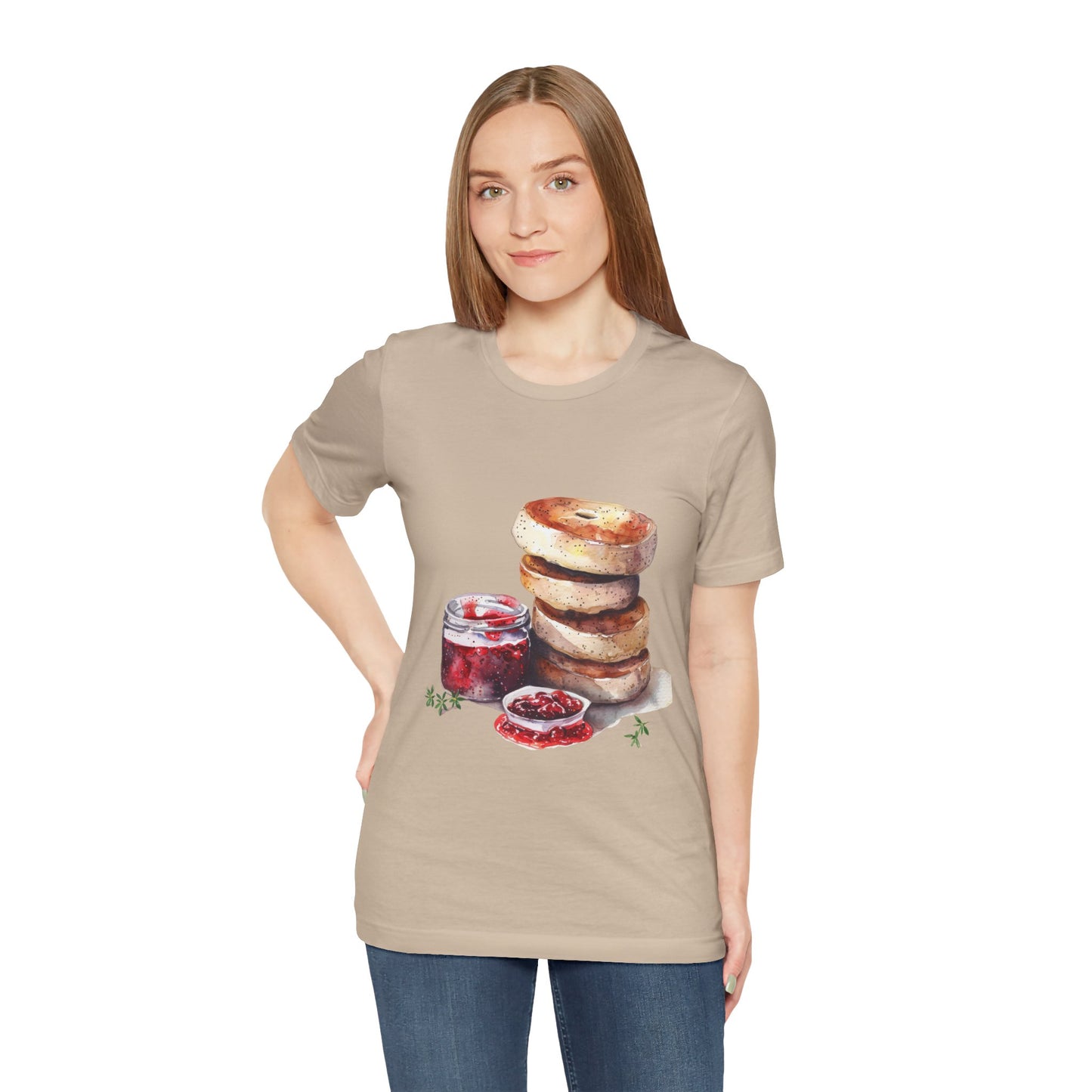 Unisex Jersey Short Sleeve Tee - Heritage on a Plate - Exploring British Cuisine