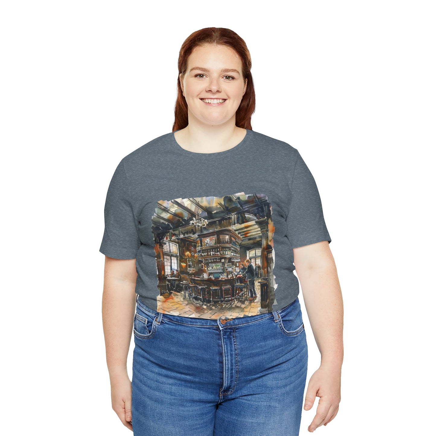 Unisex Jersey Short Sleeve Tee - The Local Spot - Authentic British Pub Vibes