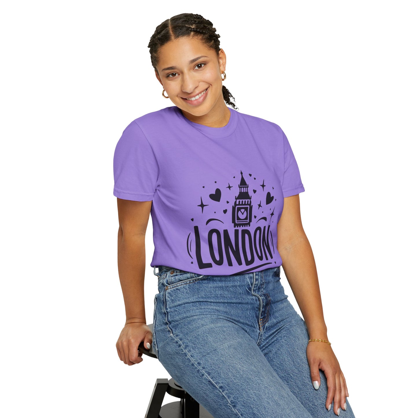 Unisex Garment-Dyed T-shirt - Lovely London
