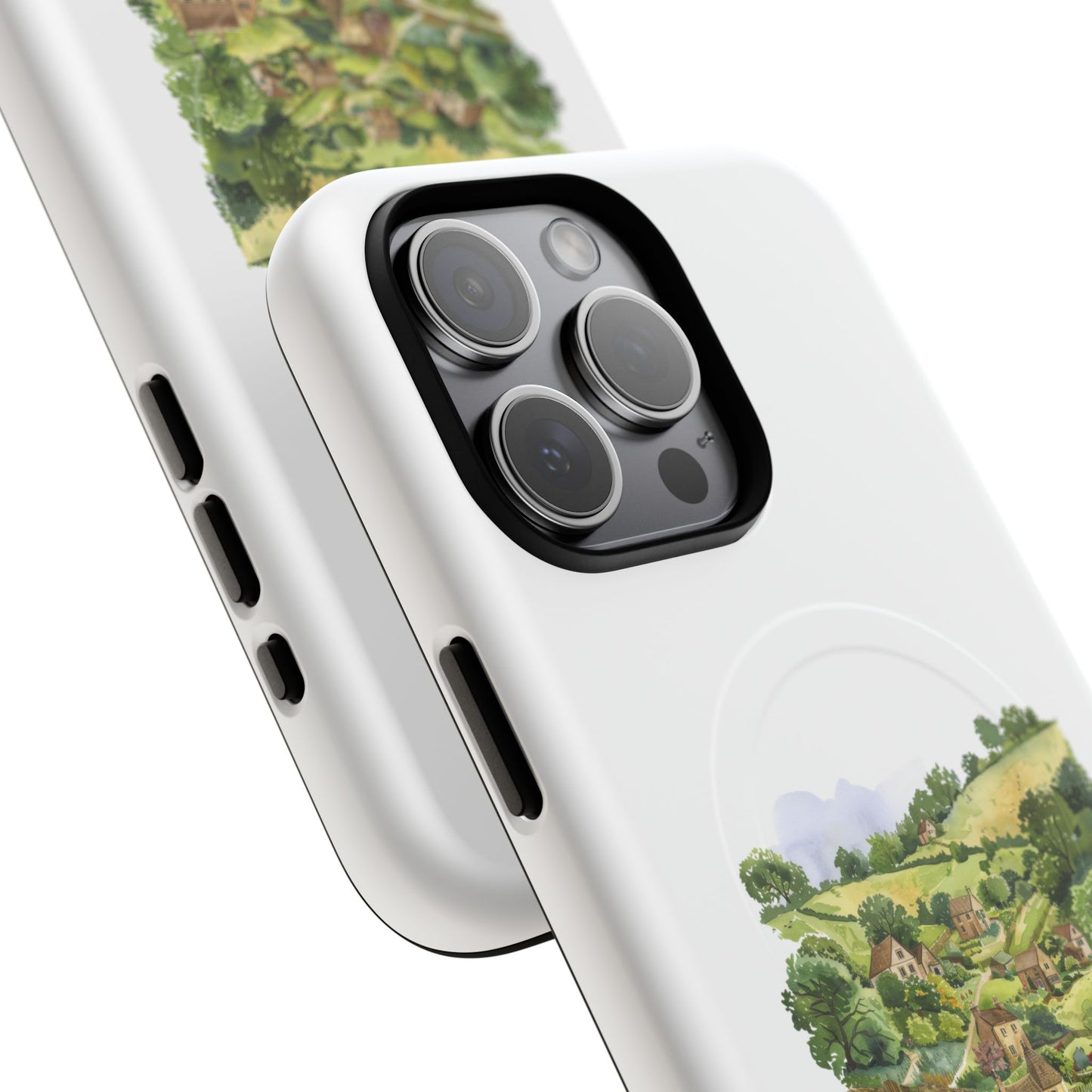 Countryside Scene Magnetic Phone Case, Nature Lover Gift, Customized Phone Cover, Outdoor Adventure Accessory, Eco-Friendly Design