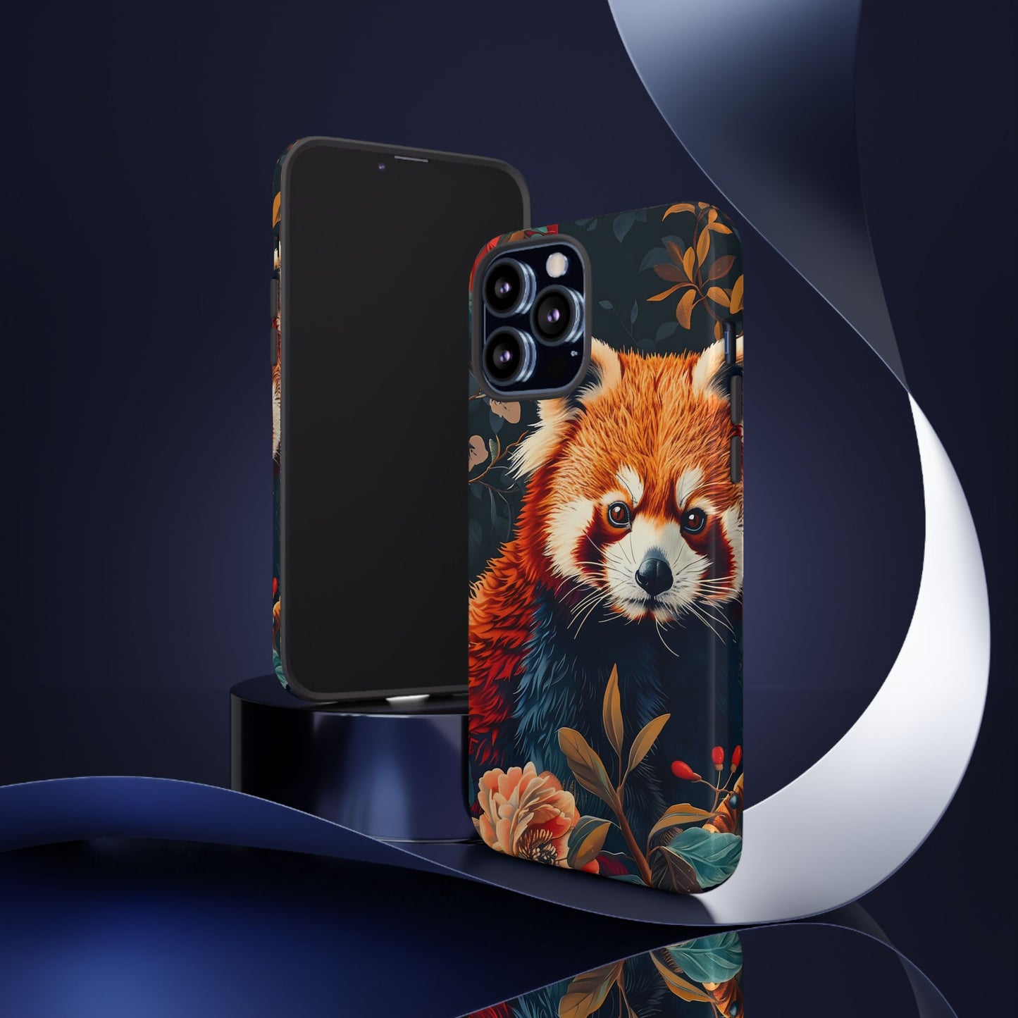 Cute Red Panda Phone Case, Wildlife Lover Gift, Tough Cases for iPhone, Nature-Themed Phone Cover, Animal Art Shell, Cute Tech Accessories