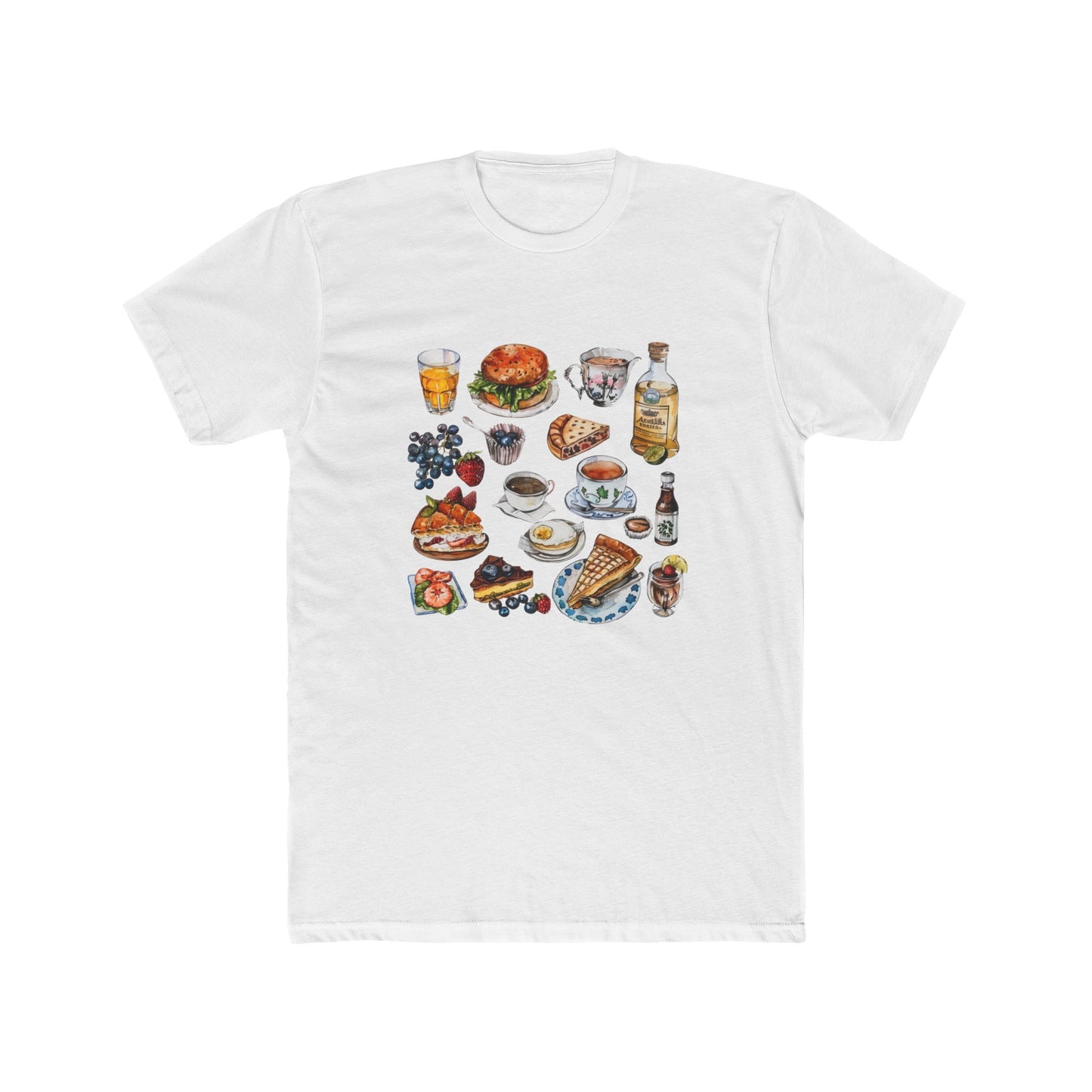 Vintage England Icons Relax Unisex Cotton Crew Tee