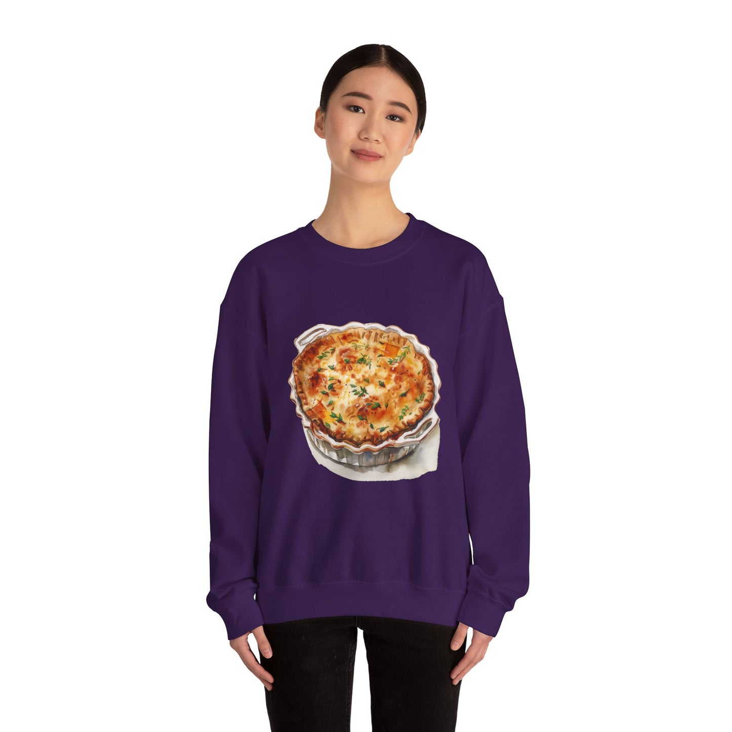 Unisex Heavy Blend™ Crewneck Sweatshirt - A Taste of the Crown - British Royal Food Heritage