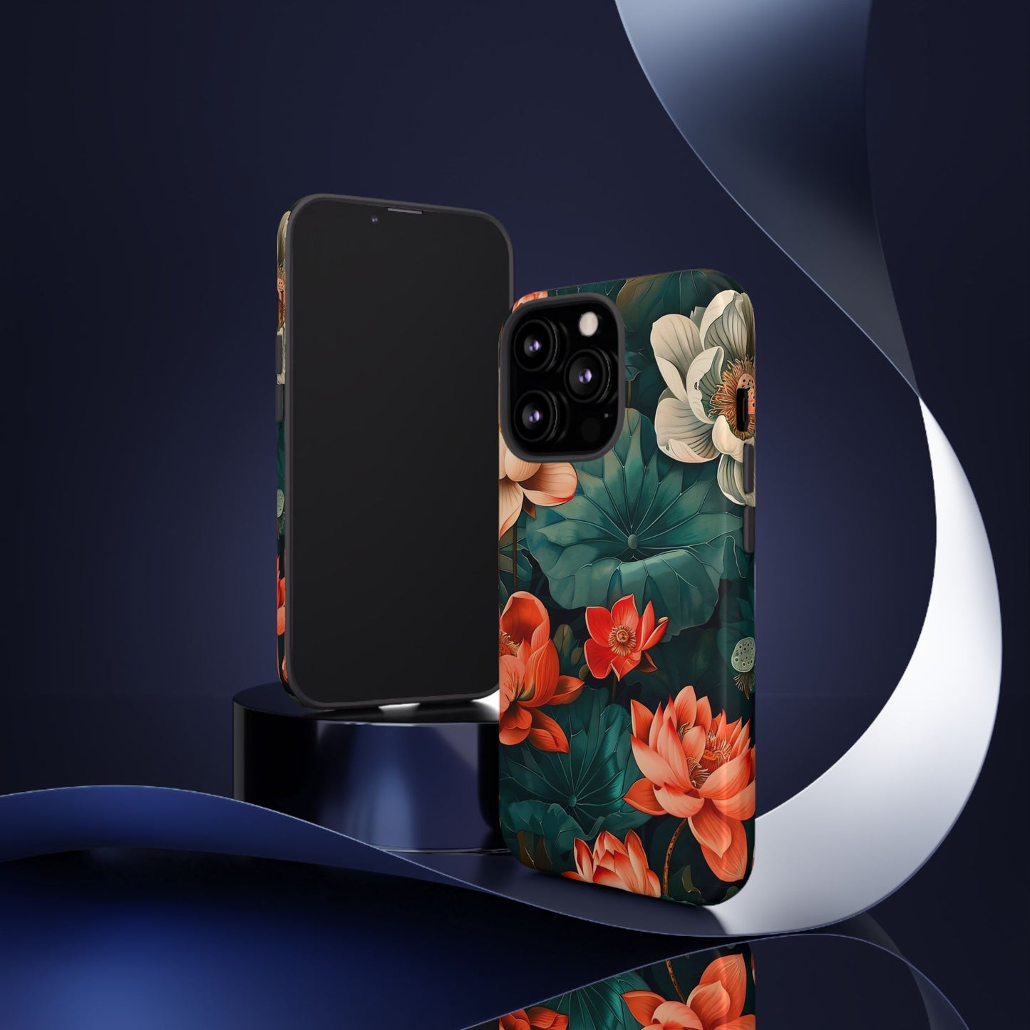 Flower Phone Case, Floral Phone Cover, Tough Case for Floral Lovers, Gift for Her, Stylish Tech Accessories