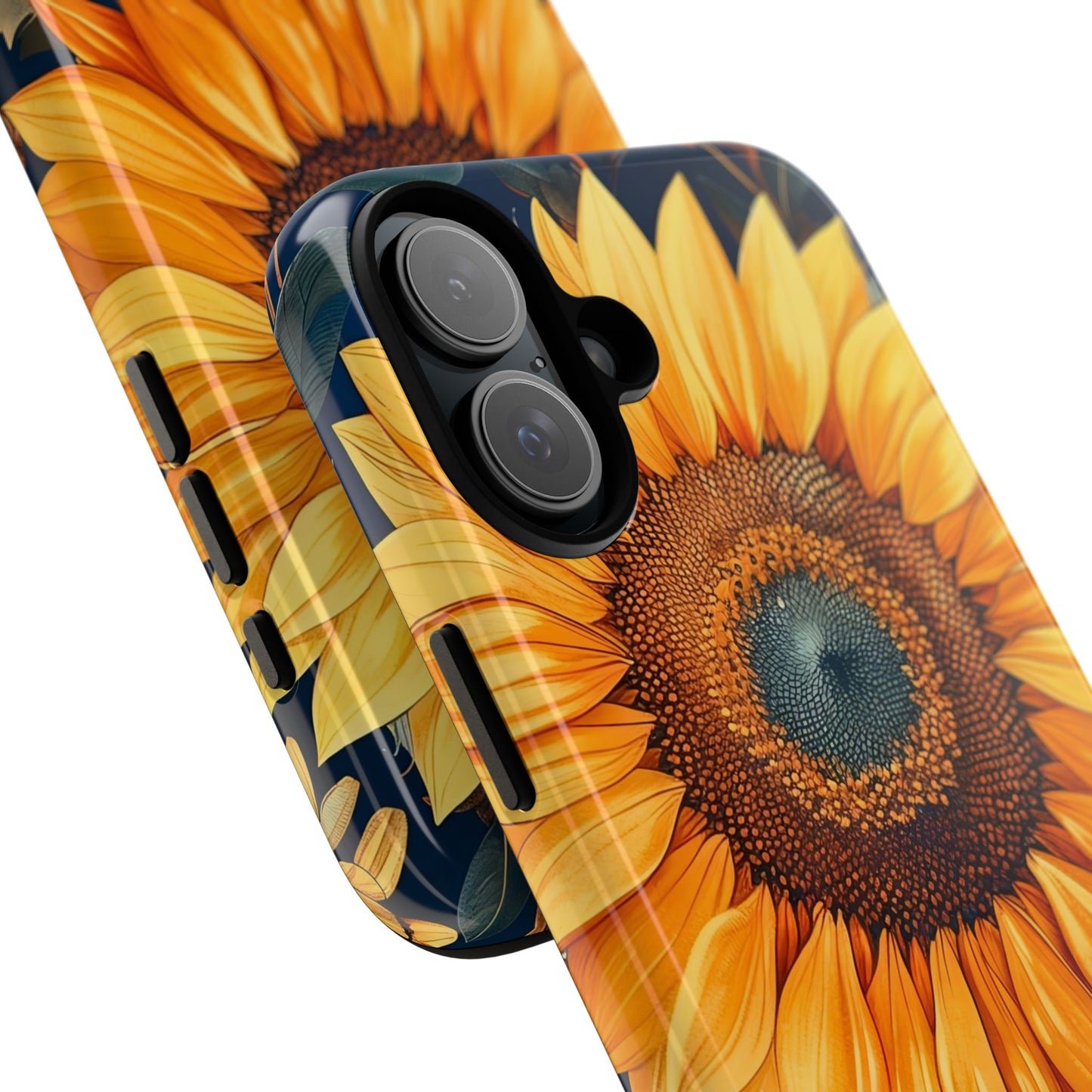 Sunflower Phone Case - Floral Design for Nature Lovers, Cute Spring Accessory, Gift for Her, Eco-Friendly Cover