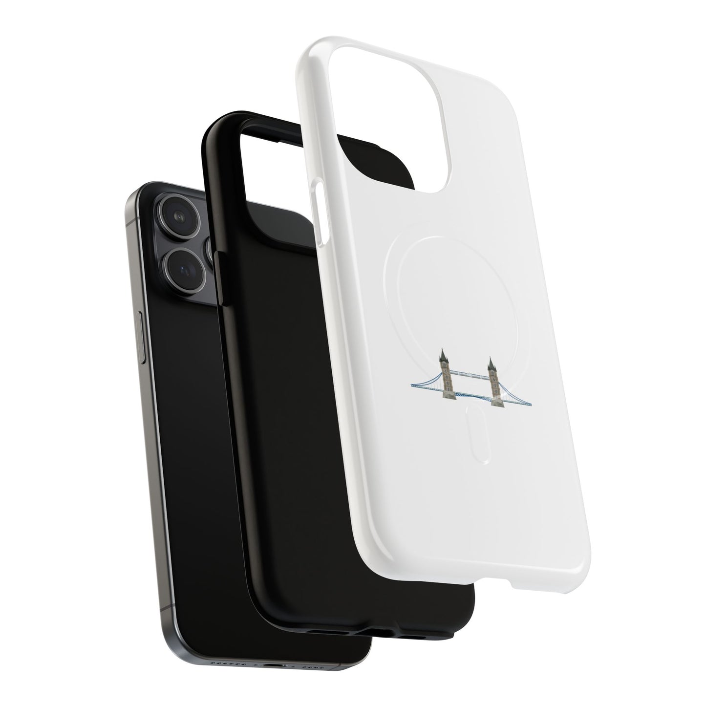 London Bridge Magnetic Phone Case, Tough Mobile Cover, Unique Gifts for Travelers, Personalized Accessories, Stylish Phone Protection