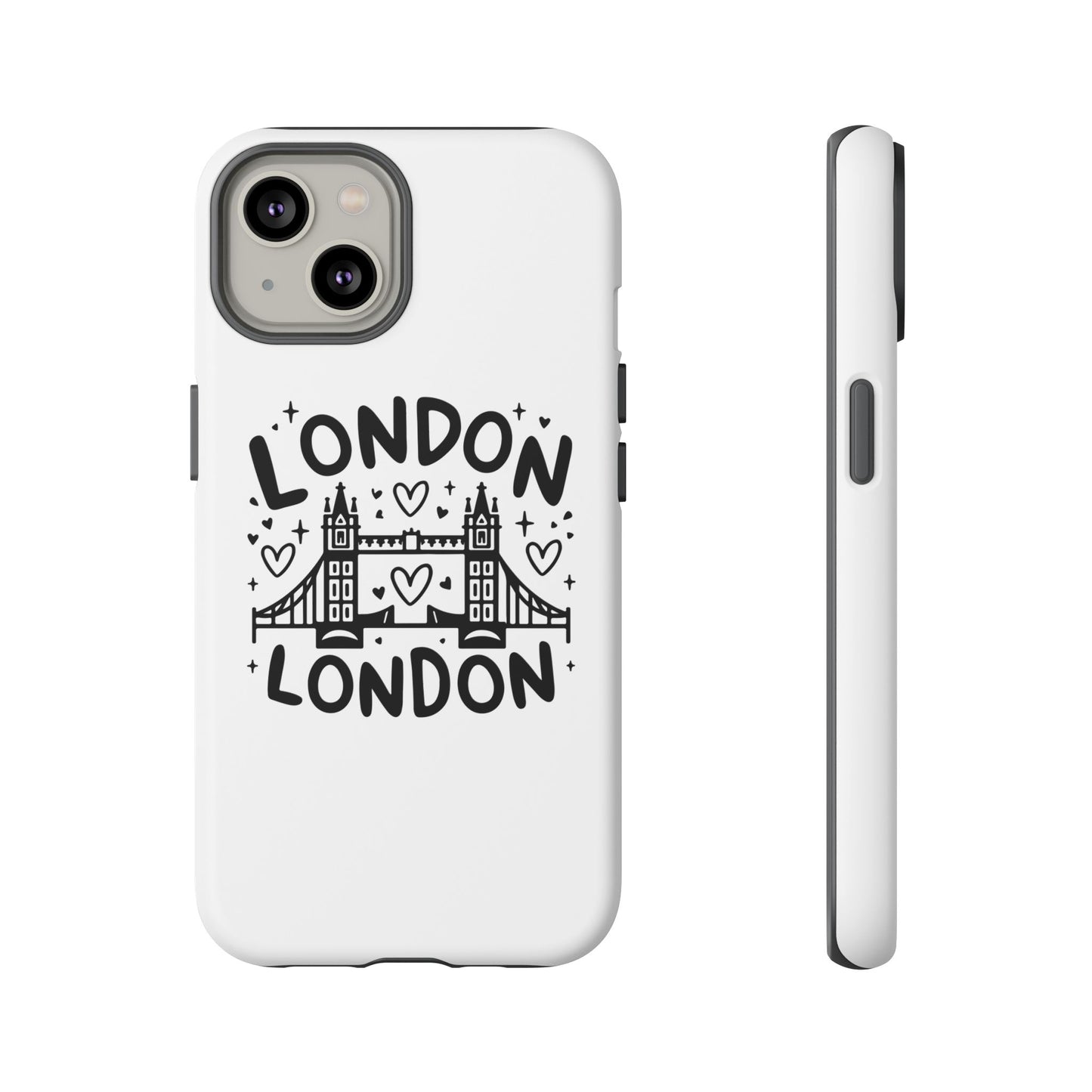 Love London Bridge Phone Case, Tough Cases for London Lovers, Cute Protection, Travel Gift, Phone Accessory, Design with Love