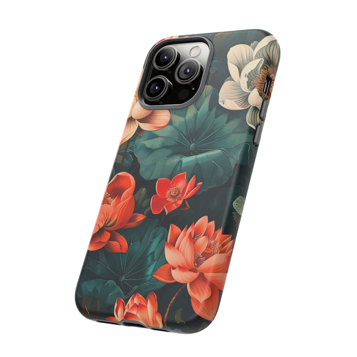 Flower Phone Case, Floral Phone Cover, Tough Case for Floral Lovers, Gift for Her, Stylish Tech Accessories