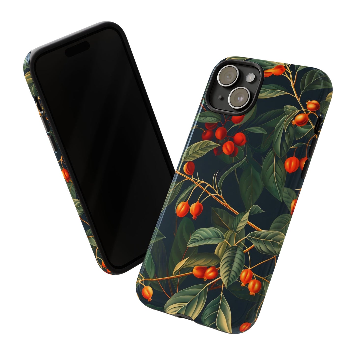 Tough Cases, Floral Phone Case, Nature-Inspired Tech, Unique Gift, Phone Accessory, Botanical Design, Fall Vibes