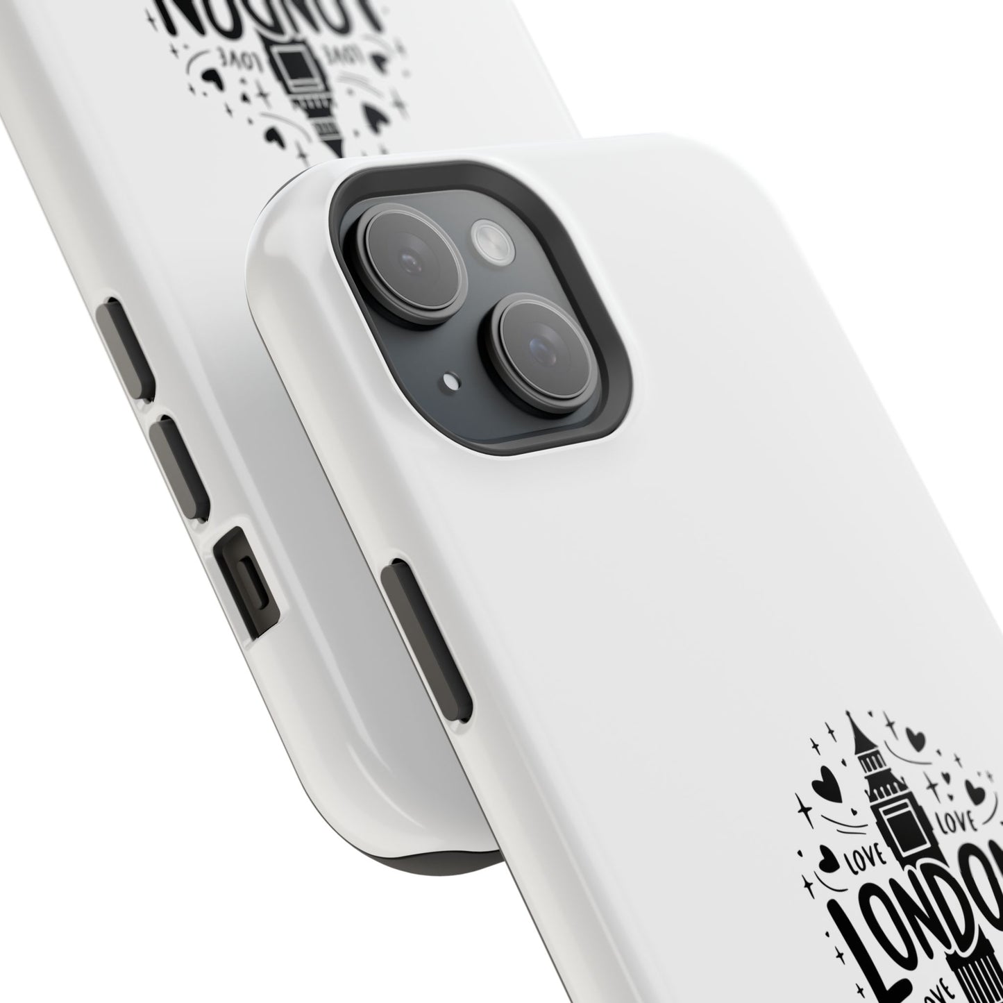London Love Magnetic Tough Case - Stylish iPhone Protection