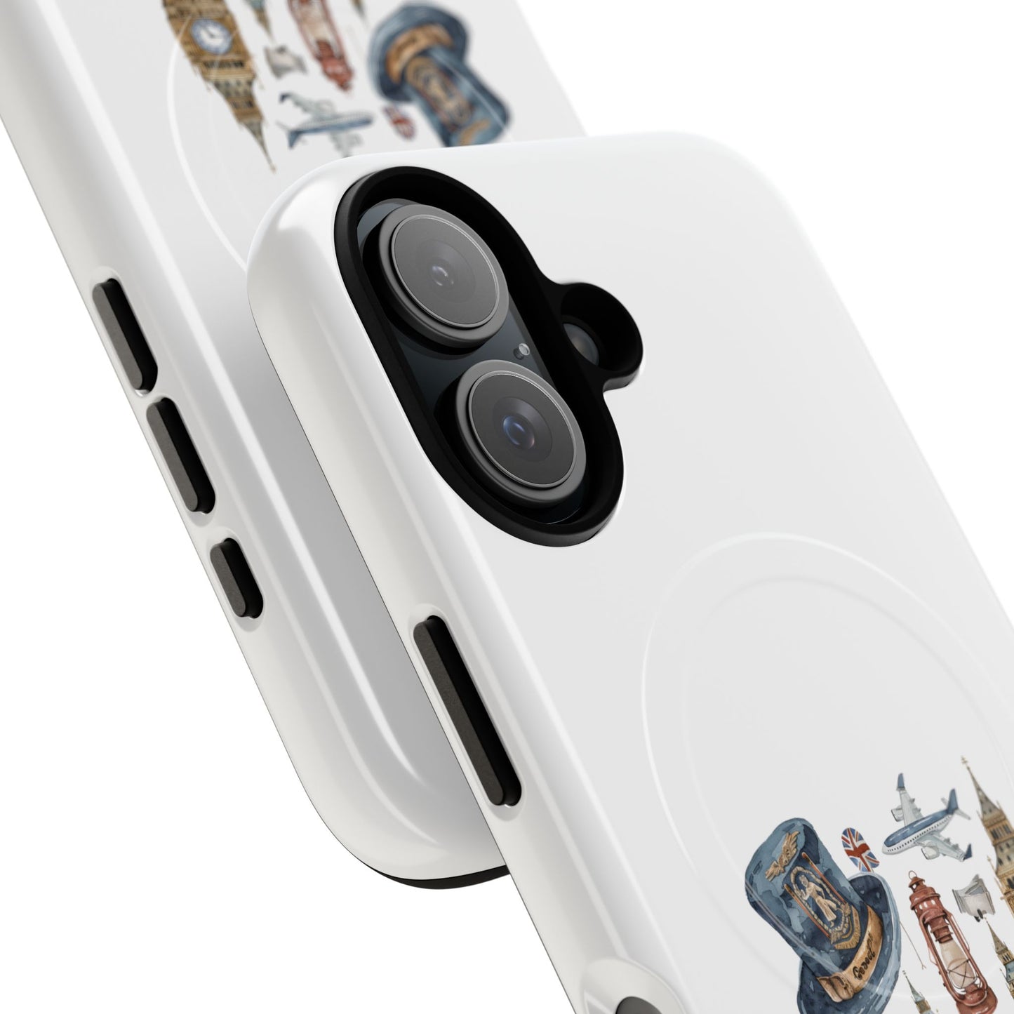 London Adventure Tough Magnetic Phone Case, Gift for Travelers, Unique Design, Travel Accessories, Holiday Present, Custom Phone Cover