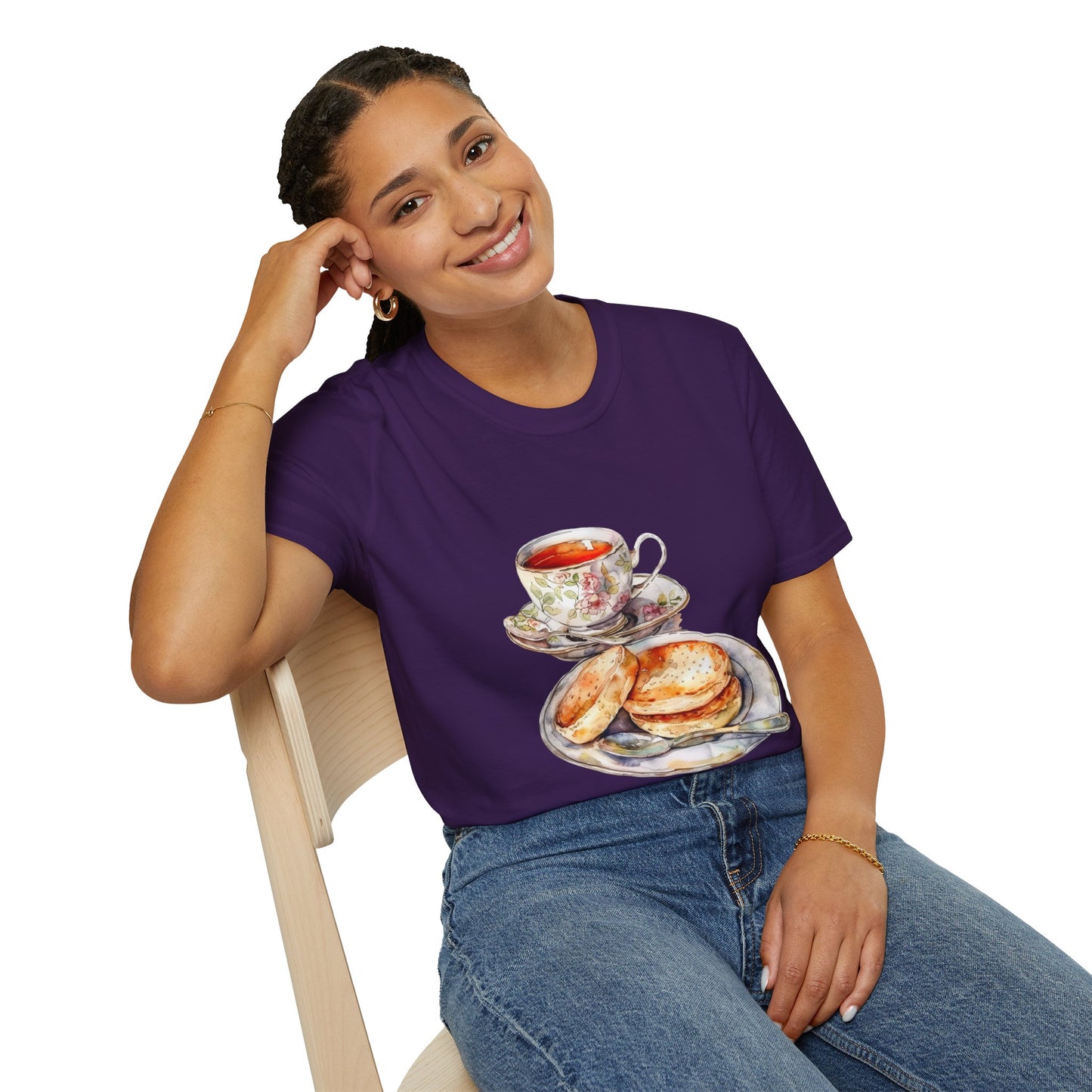 Unisex Softstyle T-Shirt - Morning Majesty - The Royal British Breakfast