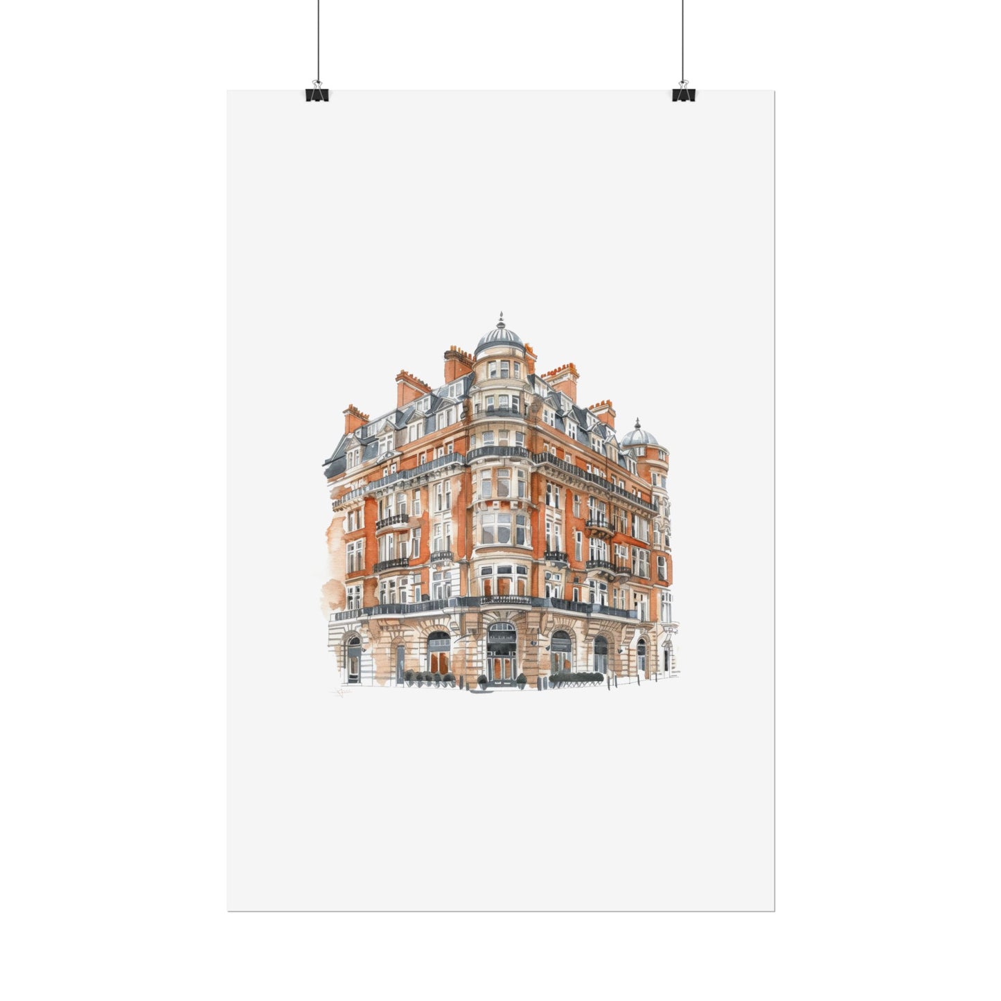 Elegant Architectural Rolled Posters, Art Prints for Home Decor, Gift for Housewarming, Wall Art for Living Room, Unique Art Decor