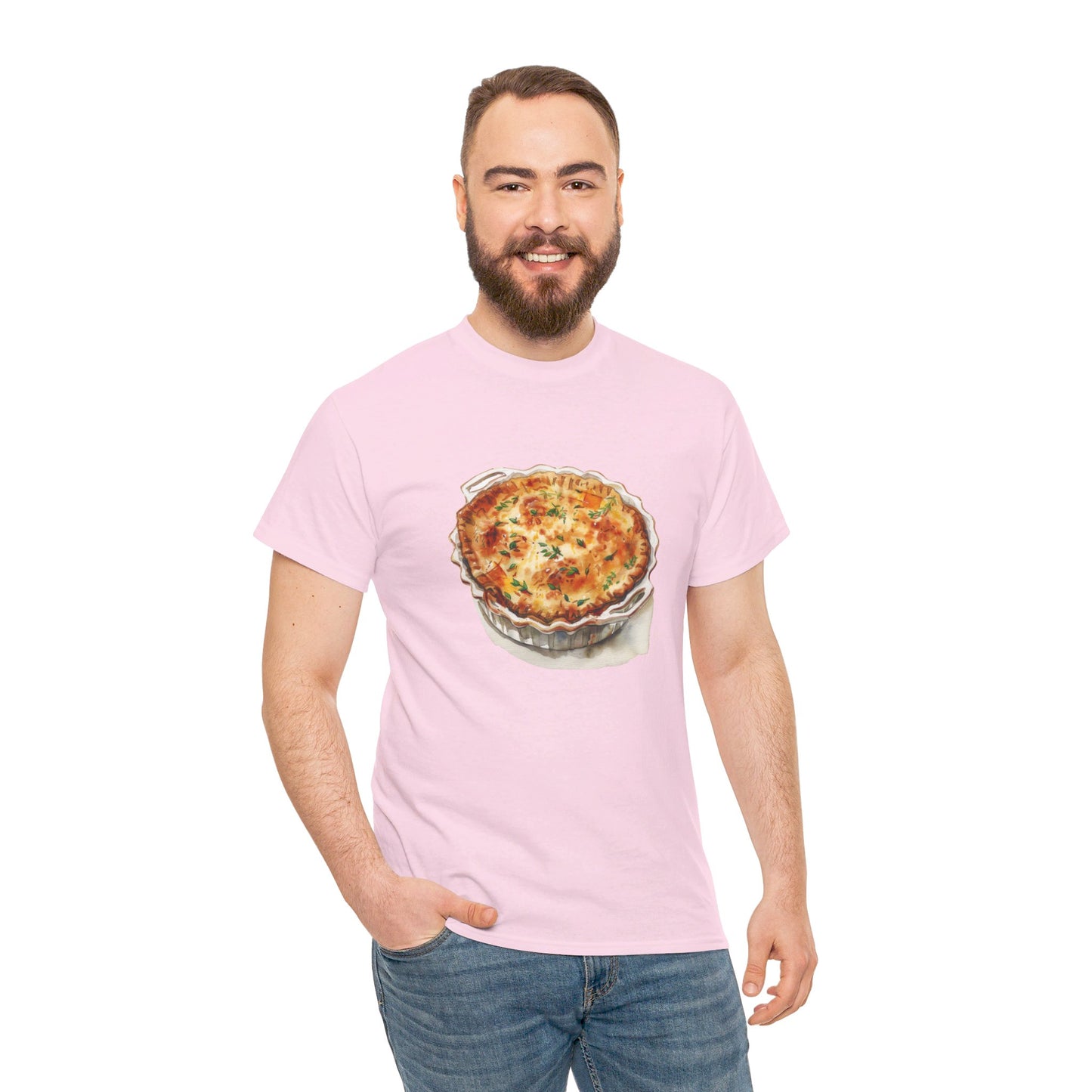 British Food - Savory Classics and Traditional Delights Cozy Unisex Heavy Cotton T-Shirt