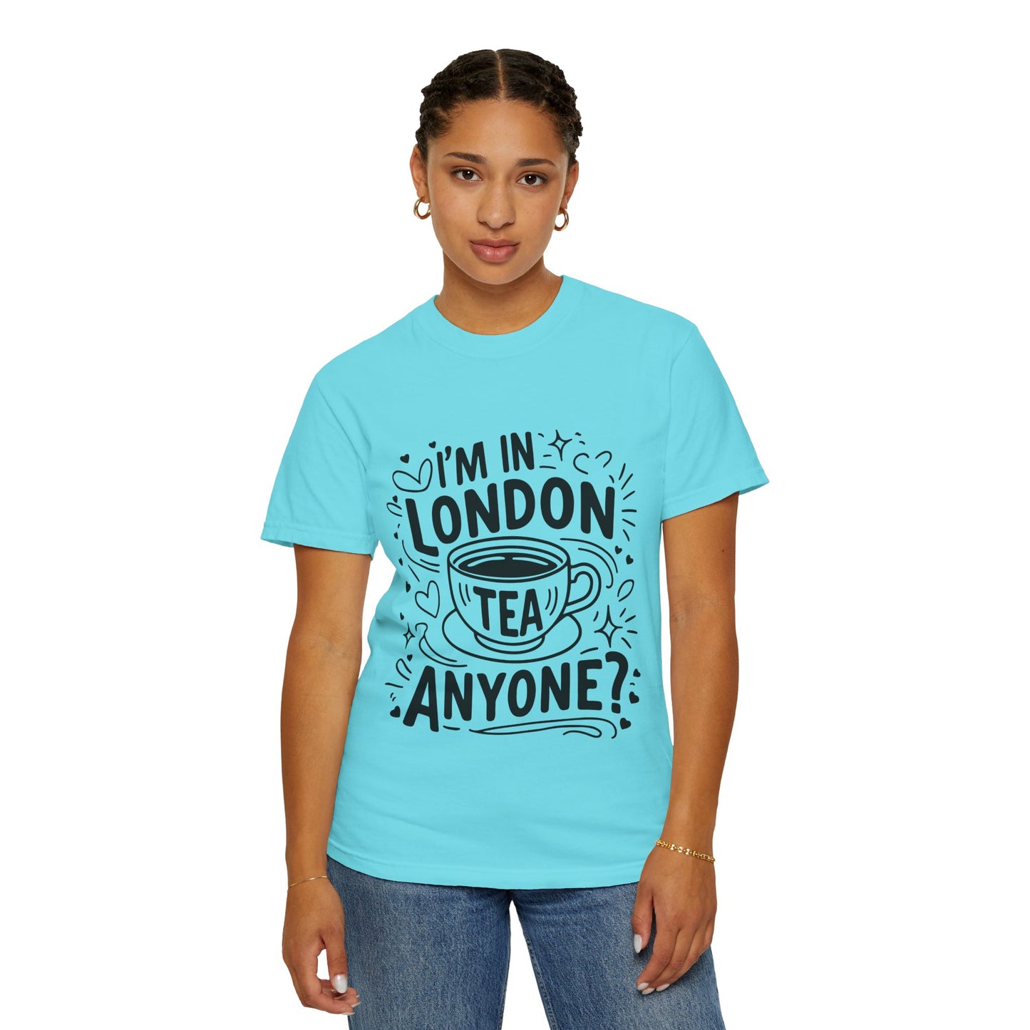 Unisex Garment-Dyed T-shirt - London's Nostalgic Tea