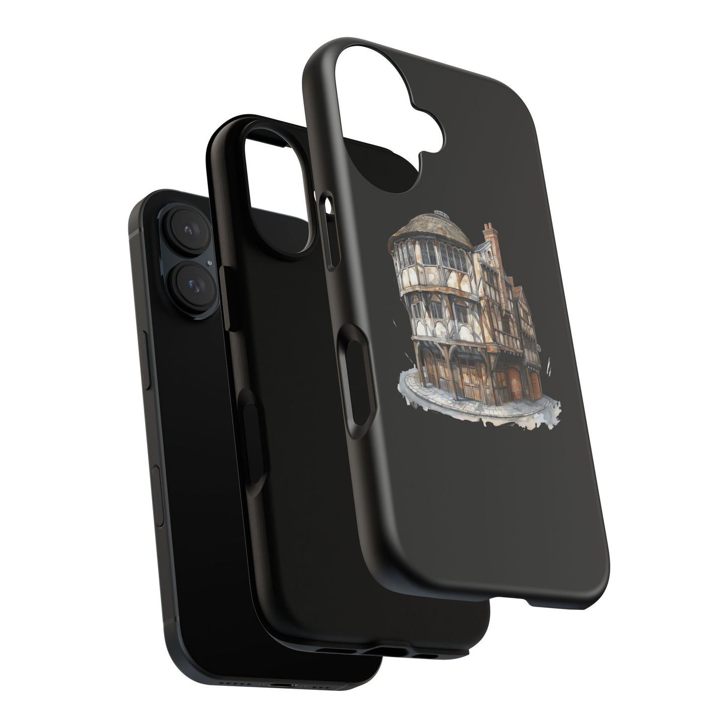 Stylish Phone Case featuring Unique Building Design, Art Lover Gift, Durable Phone Cover, Trendy Gadget Accessory, Unique Gift for Her