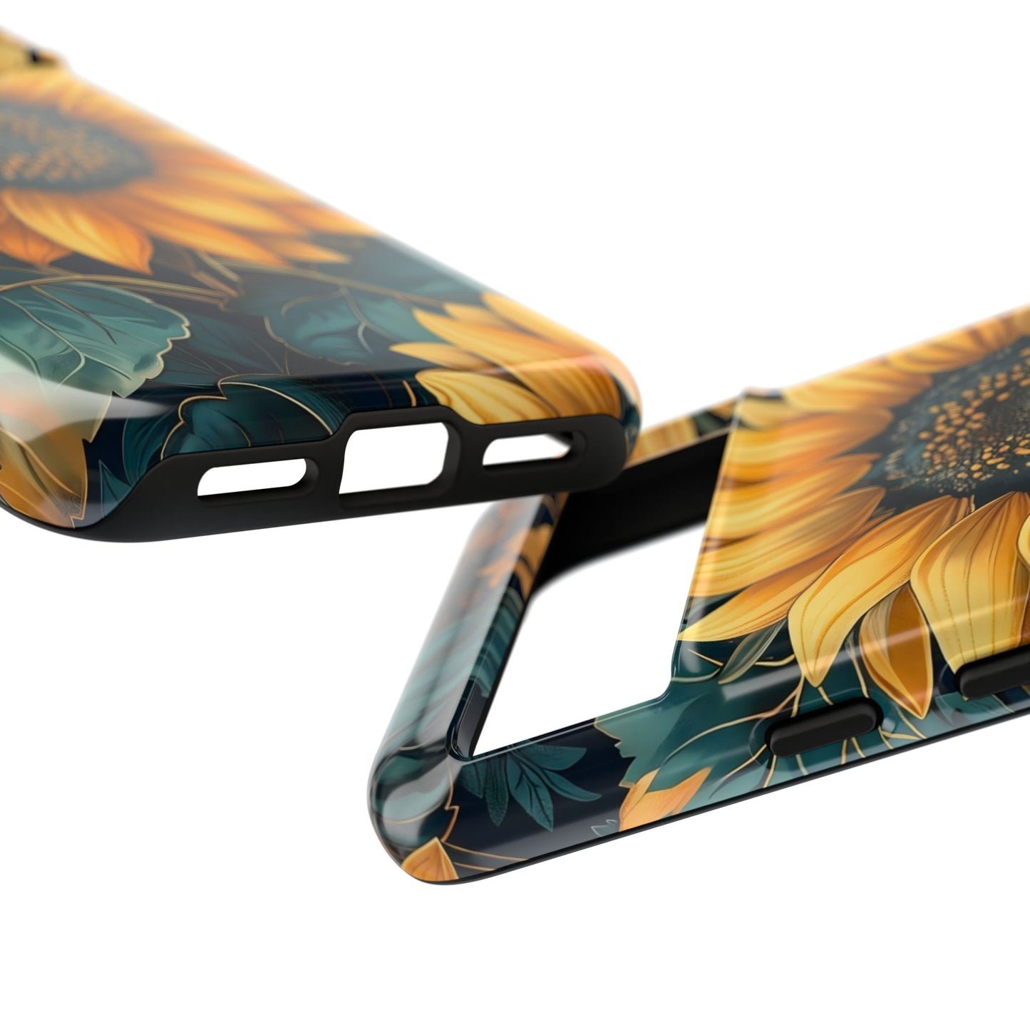 Sunflower Phone Case - Bright Floral Design, Stylish Tough Cover for Sunflower Lovers, Gift for Plant Enthusiasts, Mom Gift, Nature Lovers