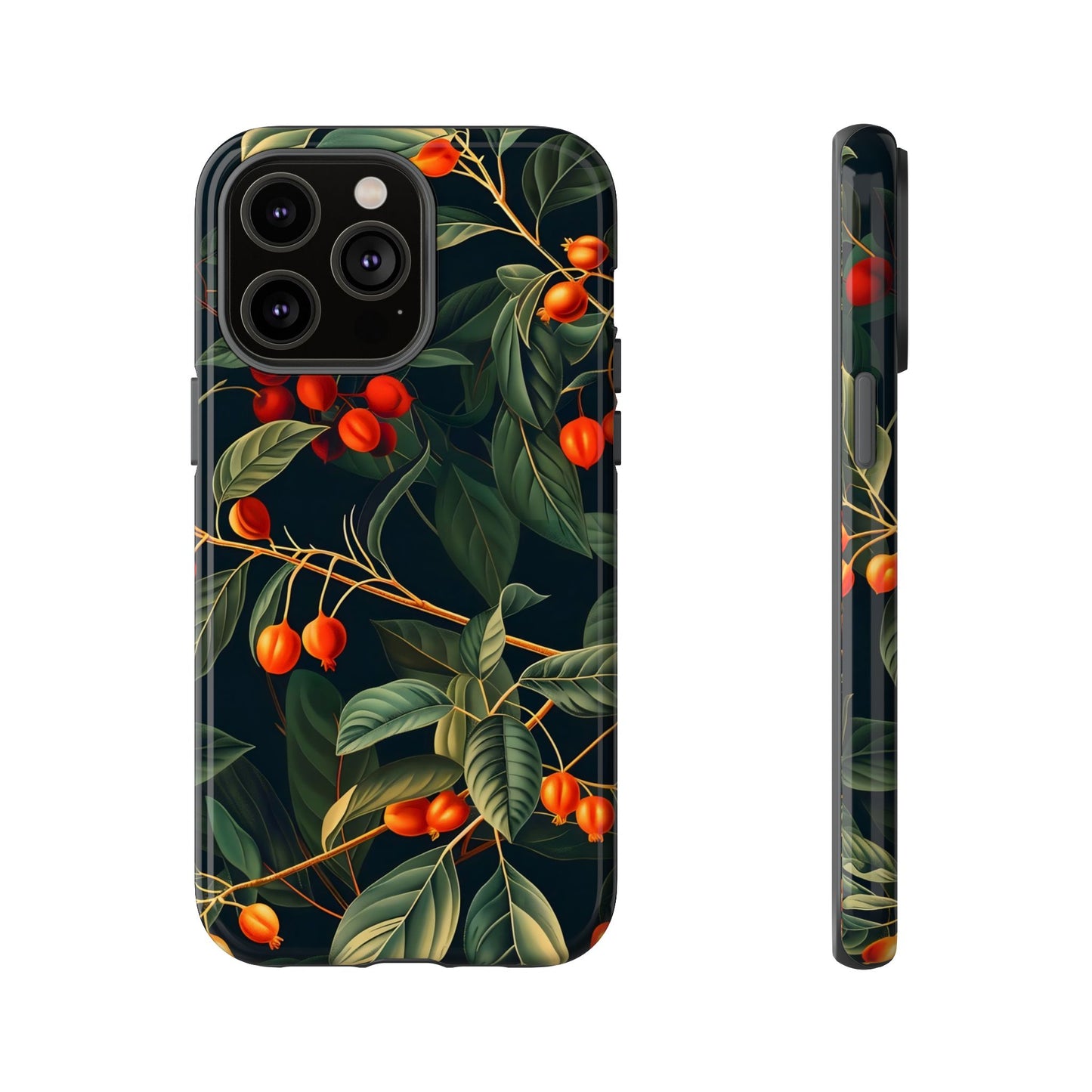 Tough Cases, Floral Phone Case, Nature-Inspired Tech, Unique Gift, Phone Accessory, Botanical Design, Fall Vibes