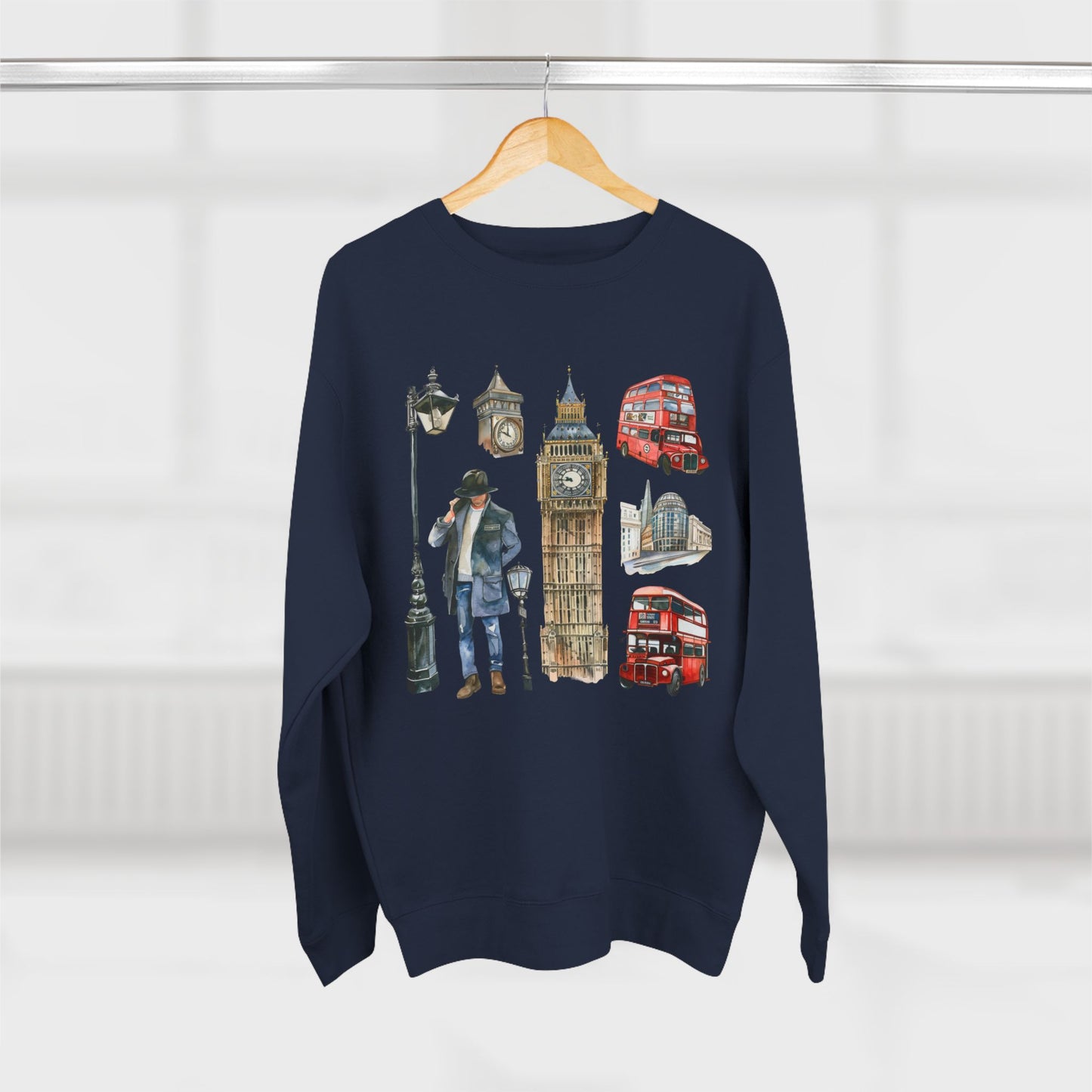 Unisex Crewneck Sweatshirt - Classy London Icons