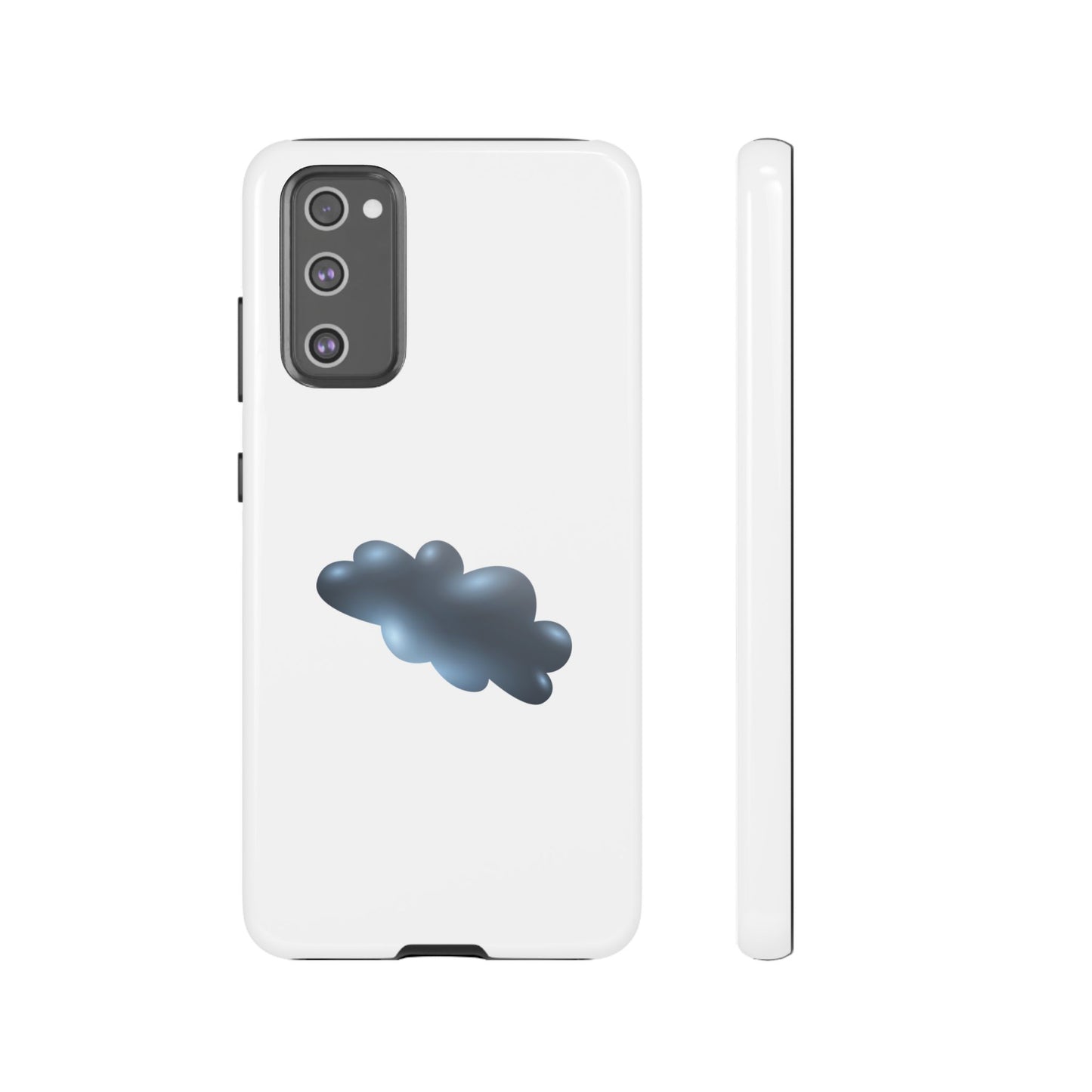 Cloud Design Tough Phone Case - Unique Protection for Stylish Owners