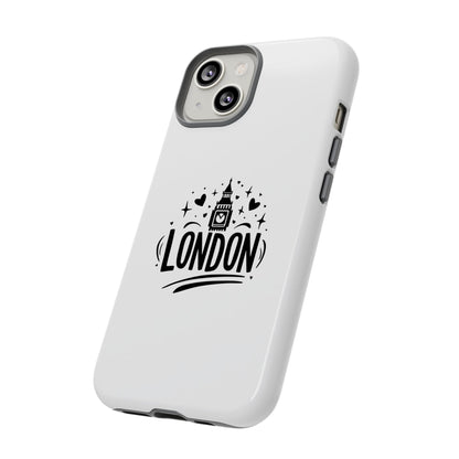 Stylish Phone Case for London Lovers, London Gift, Travel Accessory, Unique Smartphone Case, Cityscape Phone Cover
