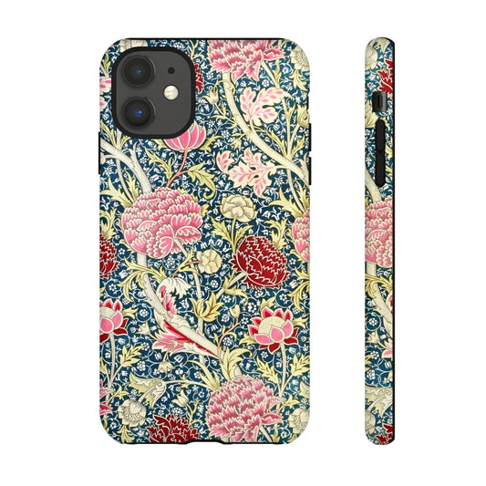 Floral Phone Case, Tough Cases, Durable Phone Cover, Stylish Phone Protector, Gift Idea for Nature Lovers, Floral Pattern Tech Accessories
