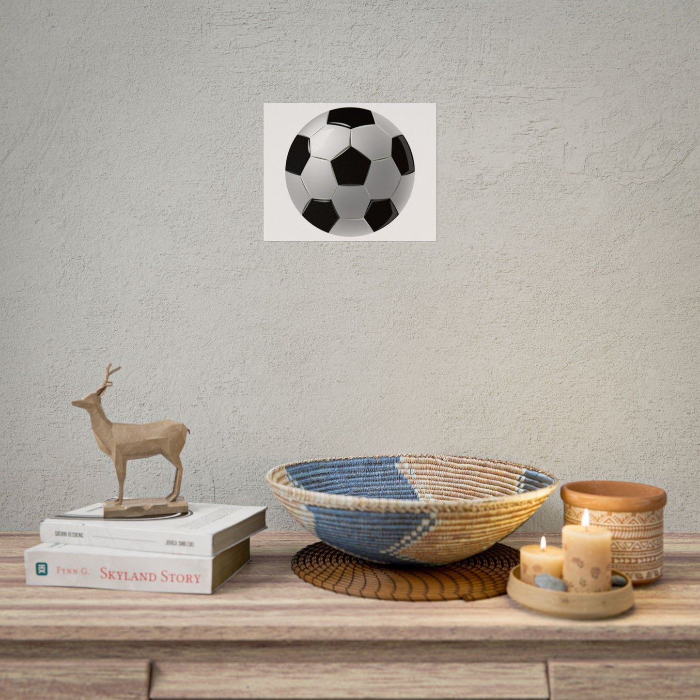 Soccer-Themed Rolled Posters | Perfect for Sports Decor, Game Room, Youth Birthdays, Gifts for Soccer Fans, Wall Art