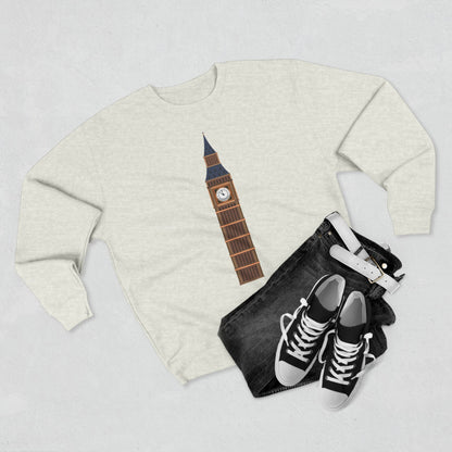 Unisex Crewneck Sweatshirt - Iconic Big Ben Clock Tower