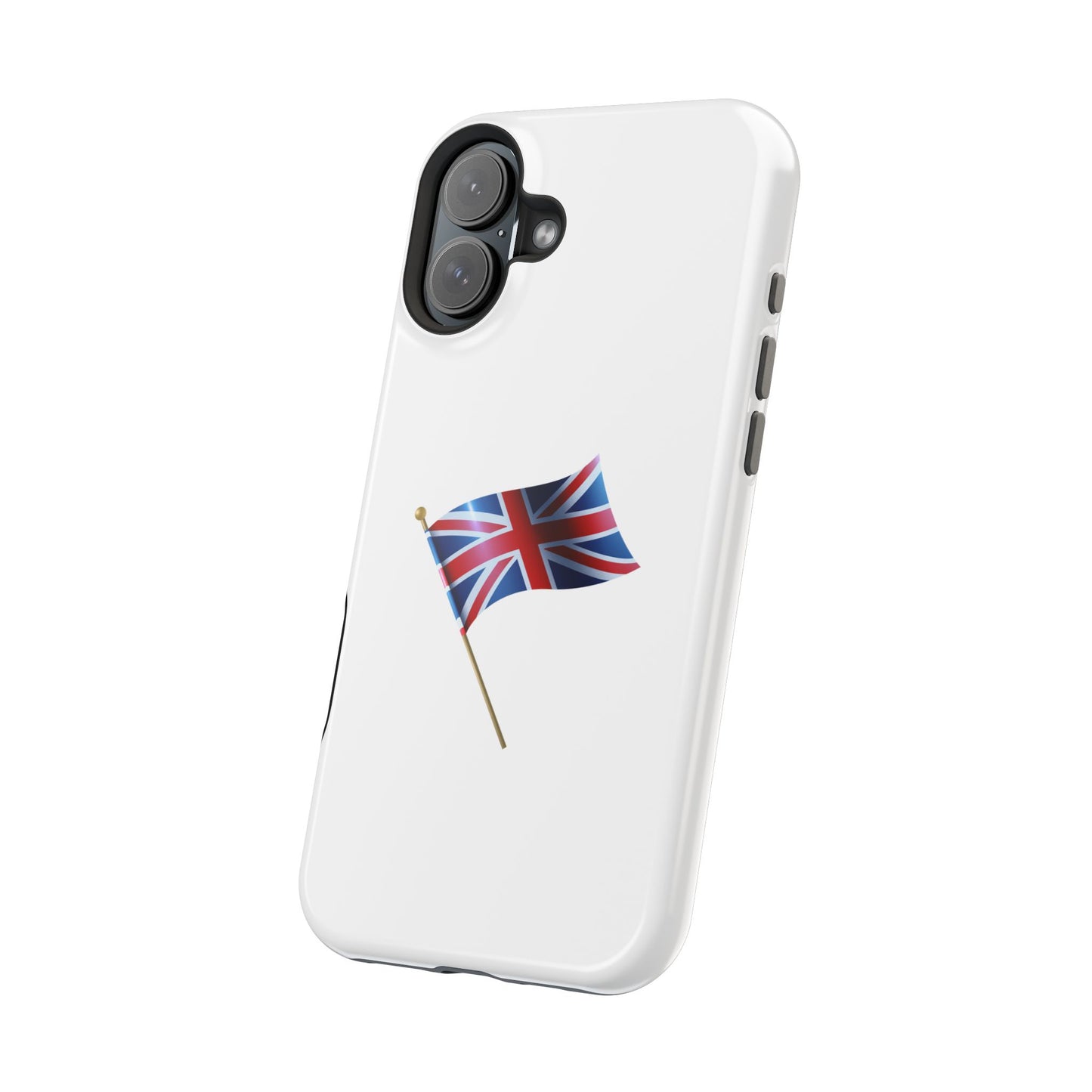 Vintage Union Jack Magnetic Phone Case, British Flag Tough Case, Gift for Anglophiles, Travel Accessories,UK Prid e Case