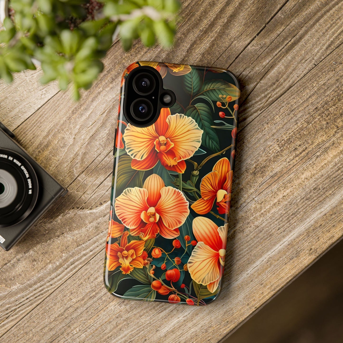 Floral Phone Case - Tough Cases, Protective Cover, Gift for Her, Smartphone Accessory, Floral Design, Nature-Inspired