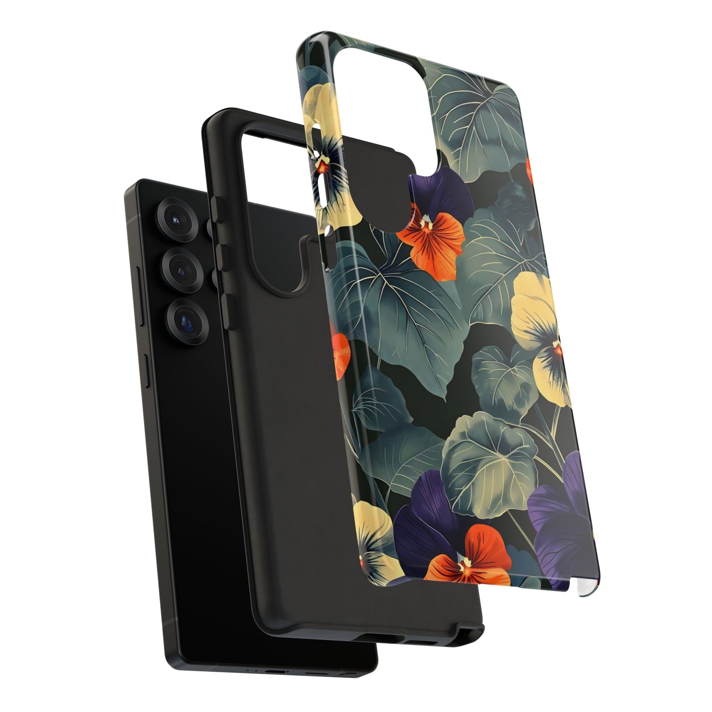 Tough Cases Floral iPhone Case, Tough Phone Cover, Stylish Floral Design, Gift for Her, Summer Vibe, Durable Protective Case