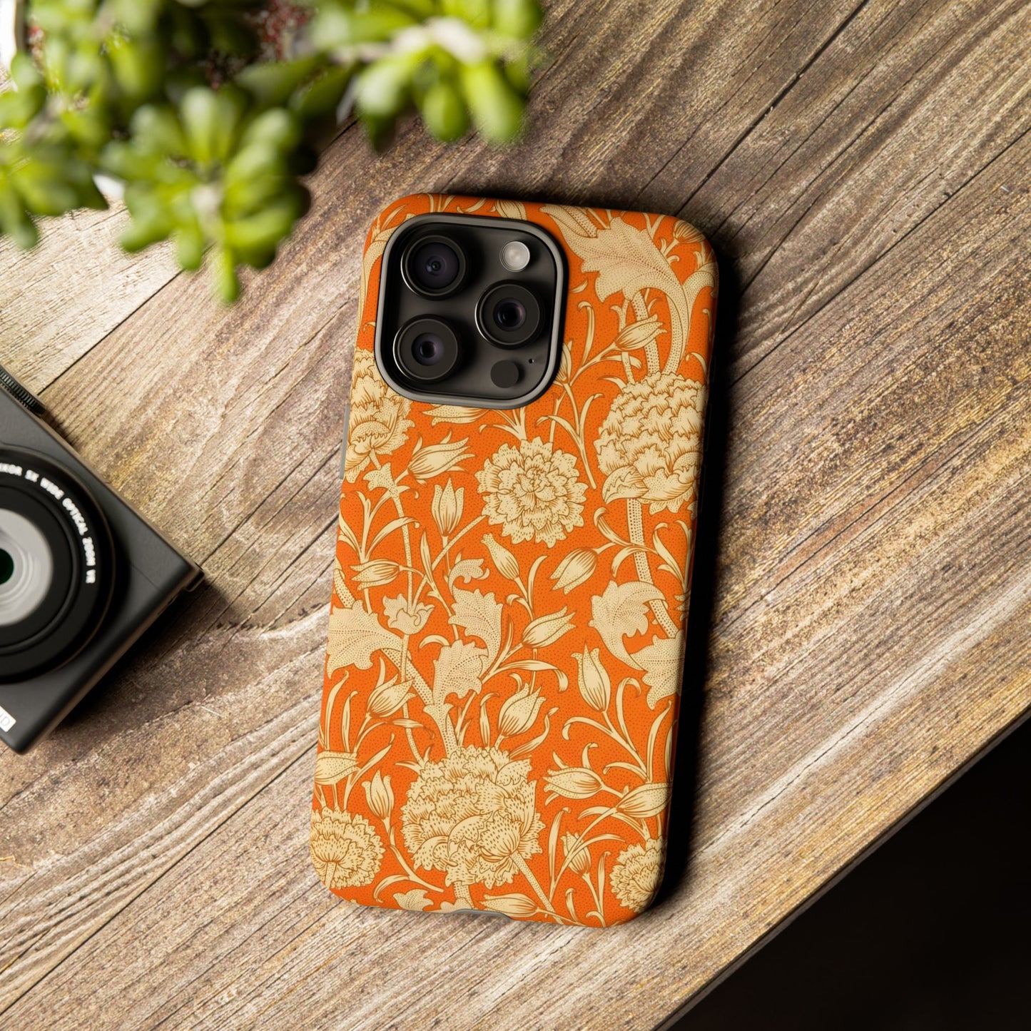 Floral Phone Case, Vibrant Tough Cases for Garden Lovers, Stylish Protection, Gift for Birthdays, Spring Decor, Unique Design