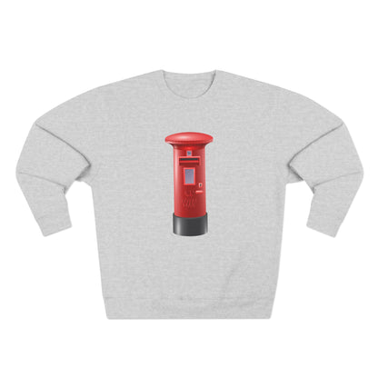 Unisex Crewneck Sweatshirt - Classic UK Royal Mailbox