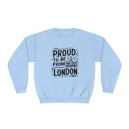 Unisex NuBlend® Crewneck Sweatshirt - Proud to be from London
