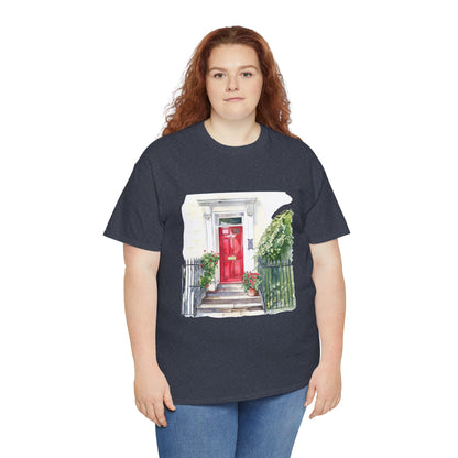Unisex Heavy Cotton Tee - Embracing Classic British Nature Charm and Style