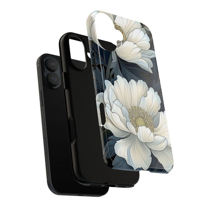 Elegant Floral Phone Case, Floral iPhone Cover, Flower Art Phone Case, Eco-Friendly Mobile Protection, Tough & Stylish Phone Case